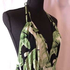 Veronica M. Halter Jumpsuit (NWT) Size M